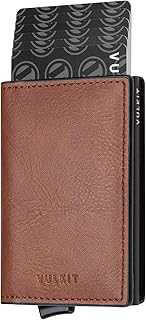 Pop-up and fine leather wallet holders with RFID locking that can contain up to 8 credit cards, brown, s, fine wallet.. DIAYTAR NIGERIA brings online shopping to every Nigerian with affordable prices and reliable shipping.
