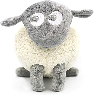Sweet Dreamers, Ewan's dream sheep toy, gray - white/pink noise creator to help sleep with a night light.. DIAYTAR NIGERIA: The marketplace that brings affordable products to every Nigerian home in under 8 days.
