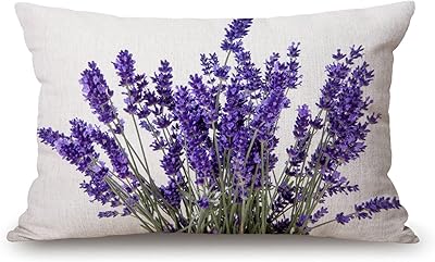 Cushion covers with a floral pattern lavender 12 "x 20", interior decoration cushion cover, house gifts, glowing gift gift.. Shop smarter with DIAYTAR NIGERIA's comprehensive catalog and budget-friendly 5-8 day delivery.