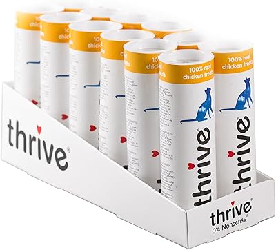Thrive chicken treats for cats 25 grams.. DIAYTAR NIGERIA brings the market to your screen with thousands of affordable products delivered to your door.
