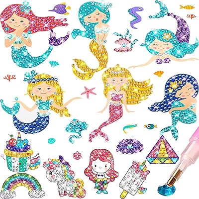 ELECDON PAINTING KIT Diamond Siren Diamond for children 26 stickers with tools.. Why pay more? DIAYTAR Nigeria gives you the best for less.