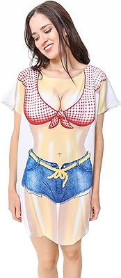 The original bikini shirts fun bikini swimsuit for women.. Shop smart, shop DIAYTAR - Nigeria's most affordable e-commerce platform with nationwide delivery.