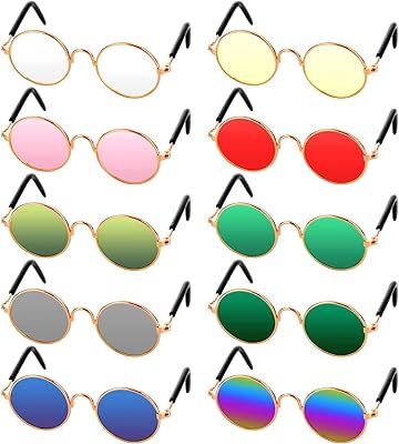 Round metal sunglasses in cute and funny retro and animal metal.. Why shop anywhere else? DIAYTAR Nigeria has it all, at prices you’ll love.