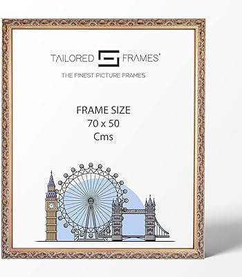 Photo frame by Taylord Frames, Doré, 70 x 50 cm.. Experience retail therapy without the financial stress at DIAYTAR NIGERIA's affordable e-commerce platform.