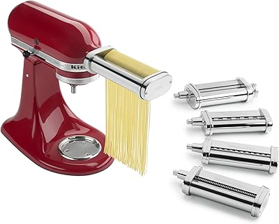 Pasta mixer set Kitchenaid ksmb dx deluxe, 5 pieces, stainless steel.. DIAYTAR NIGERIA: Revolutionizing accessibility to quality products at budget-friendly prices across Nigeria.