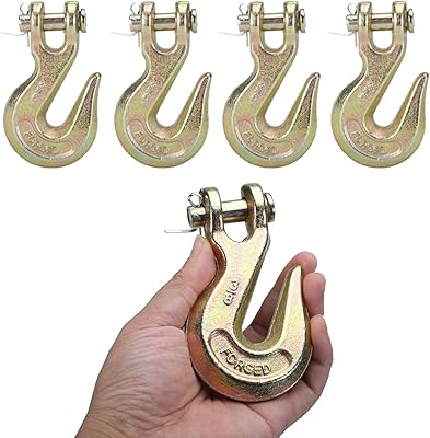 Package of 4 hooks Series G70 3/8 ", screed for screed for utility trucks, load limit of 600 lb.. DIAYTAR NIGERIA: Where shopping dreams become reality with budget-friendly prices and prompt delivery.