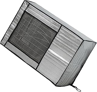Outdoor air conditioner cover, waterproof, anti-loss, anti-dust, sun protection, outdoor air conditioning cover (3 rooms).. Get what you need, when you need it — DIAYTAR Nigeria delivers fast.
