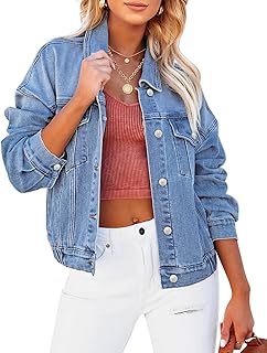 Overall denim jacket for women, stretch denim jacket, drooping shoulders, elasticated belt, trucker jackets.. DIAYTAR NIGERIA: Where every purchase is affordable and delivery is always within a week.