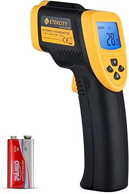 Texty 800 infrared thermometer (not for humans), contactless, distance/zone ratio 16: 1-58 to 1382 ° F (-50 ° C at 750 ° C), yellow and black.. Discover why DIAYTAR NIGERIA is the smart shopper's choice for affordable products delivered nationwide.