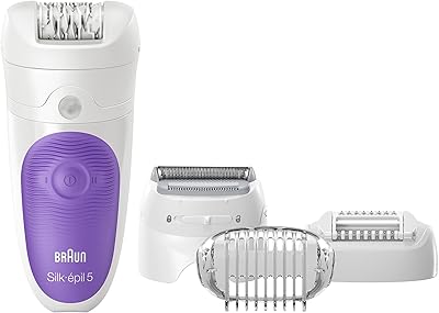 Braun silk-epil 5-541-Wireless and dry wireless epilator with four extras, including a shaving head and a cutting cap.. Shop without boundaries at DIAYTAR NIGERIA, offering extensive variety at prices you'll appreciate.