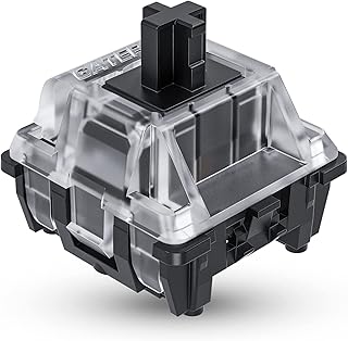 Optical switches Gateron KS-15 classified for RVB mechanical game keyboards | Mounted on a plate (Optical Black Gateron, 65 pieces).. Affordable choices, delivered fast — that's the DIAYTAR Nigeria promise.
