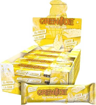Pomegranate bar rich in protein and low in sugar - lemon cheesecake, 12 x 60 g.. DIAYTAR NIGERIA: Where every Nigerian finds affordable products delivered within the week.