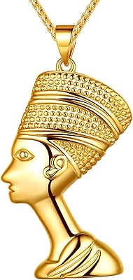 Beautlace Jewelry Egyptian Queen Néfertiti/Silver/18 carat silver/gold earrings/Black plated Pistol Old Queen Nefertiti Collar set of Gift jewelry for men and women.. Nigeria's most diverse e-commerce platform delivers quality and affordability to your doorstep in 5-8 days.