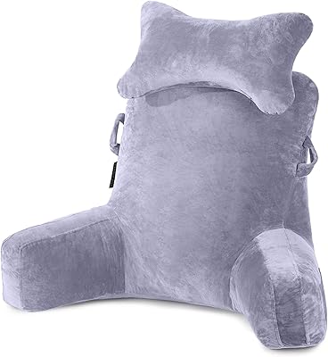Reading pillow with removable neck and upper support arm to sit on the.. DIAYTAR NIGERIA delivers more than products - we deliver affordable solutions within days.