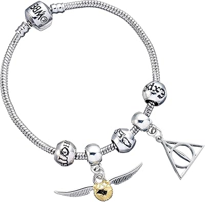 Harry Potter silver plated bracelet of The Carat Shop, in silver synthetic metal and not in precious stone.. Affordable convenience is here — shop DIAYTAR Nigeria today.