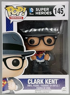 Funko dc funko pop! heroes figurine en vinyle exclusive clark kent #145.. DIAYTAR NIGERIA stands as your affordable shopping ally with nationwide delivery in just 5-8 days.