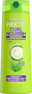 Nourishing shampoo Fructis curl without sulfate or silicone, enriched with coconut oil and glycerin, 24-hour outfit system, anti-fRisottis, 369 ml, packaging may vary.. DIAYTAR NIGERIA: Your partner in affordable online shopping with dependable delivery within 8 days.