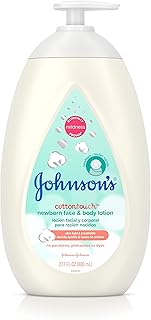 Johnson's Cotton Touch lotion for the face and body for newborn moisturizing hypoallergenic skin.. DIAYTAR NIGERIA: Revolutionizing how Nigerians shop with affordable prices and prompt delivery services.
