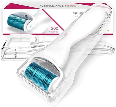 Derma Roller for the Bayoumi® body with 1200 needles (0.20-1.50 mm) • Interchangeable tip • The original • certified in Germany (0.25 mm).. Your daily needs delivered to your door — DIAYTAR Nigeria style.