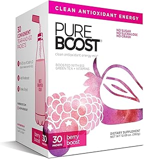 Mixture of pure boost pure energy drink + support from the immune system. Sugar -free energy with B12 multivitamins, antioxidants and electrolytes (Berry Boost, 30 units).. Experience budget-friendly shopping at DIAYTAR NIGERIA, Nigeria's premier online marketplace with quick delivery.