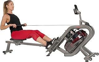 Phantom Hydro Sunny Health & Fitness Fitness Water Rower, Unisex SF -RW5910 - Black, one size.. DIAYTAR NIGERIA delivers affordability and convenience to your doorstep within 8 days of purchase.
