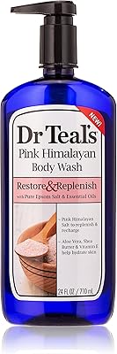 Body cleaner with Epsom Dr. salt. Teal - Rose de l'Himalaya, 710 ml.. DIAYTAR NIGERIA: Bringing quality products to every Nigerian home at prices everyone can afford.