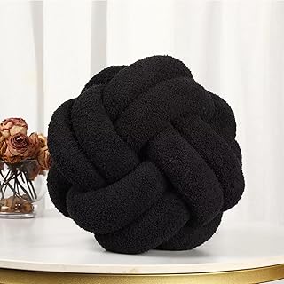 Yufy pillow tandoned round pillows soft knotted for the decoration of the house.. Your trusted e-commerce destination, DIAYTAR NIGERIA offers extensive variety with reliable shipping.