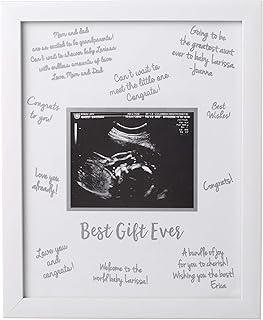 Golden Book with Signature Sonogram Tiny Ideas frame, perfect for any baby register, includes a marker so that guests can leave their wishes, ideal for prenatal festivals or birthdays, white.. Shop confidently with Nigeria's most trusted e-commerce platform, offering swift and affordable delivery.