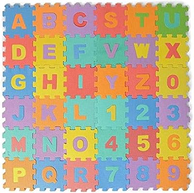 Foam floor for letters and figures from the foreign alphabet for children's rooms.. Discover shopping reimagined with DIAYTAR NIGERIA's extensive catalog and 5-8 day delivery service.