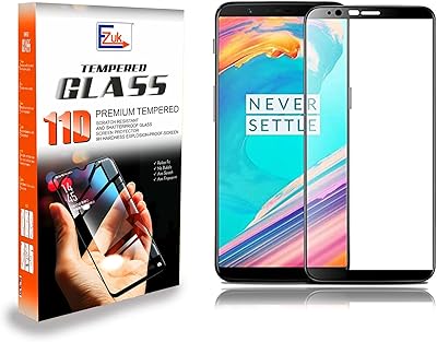 Izuk premium 11d tempered glass screen protector for oneplus 5T [easy to install, scratch resistant 9h, anti -bubbles] - black.. Get the deals you love and the delivery speed you need at DIAYTAR Nigeria.