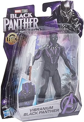 Marvel Black Panther Game Marvel Studios Legacy Collection Vibranium Black Panther, 6 -inch articulated figurine, children's toys from 4 years old.. Get access to thousands of affordable products only on DIAYTAR Nigeria.