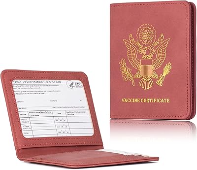 PU vaccination card vaccination card holder PU leather with card wallet.. Quick delivery. Quality products. Great deals. That’s DIAYTAR Nigeria.