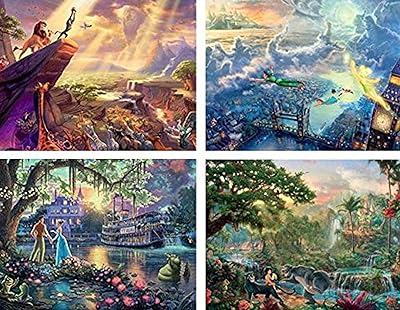 SEIKO - Multi -pair Puzzle 4 in 1 Thomas Kinkade The Disney Dreams with the Lion King, Peter Pan, Princess and Grenouille and the Jungle Book by Seiko, (4) Puzzles, 500 pieces.. Experience shopping freedom with DIAYTAR NIGERIA's vast selection and dependable nationwide shipping.