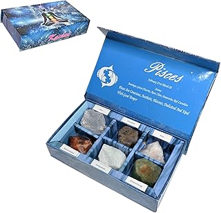 Catchify crystals for beginners Crystal gifts Fish - Zodiac sign stones to complete the birth stones - Natural healing crystals with horoscope box.. Find more for less — only on DIAYTAR Nigeria.