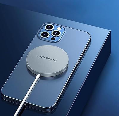 Magnetic charger compatible Hovy Magsafe adapted to iPhone series 14-13-12 pro and mini.. Shop confidently with DIAYTAR NIGERIA's vast product range and budget-friendly nationwide shipping.