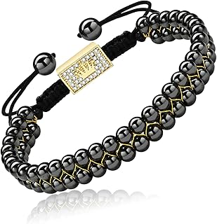 Hematite magnetic bracelet Eumenids 18 -carat gold bracelet bracelets with pearls.. DIAYTAR NIGERIA connects Nigerians with quality products at affordable prices, delivered in 5-8 days nationwide.