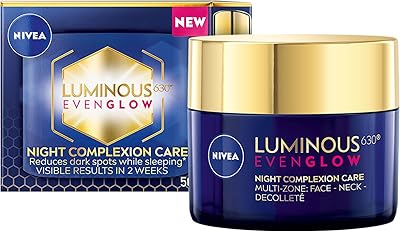 The Night Face Cream Levela Luminous Even Glow 630 reduces brown spots, restorative formula to rejuvenate the skin, unify the impeccable complexion and hydrate the skin with hyaluronic acid, 50 ml.. DIAYTAR NIGERIA: Where affordability meets variety, with thousands of products delivered in less than 8 days.