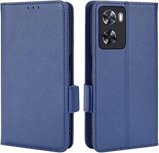 Wallet Design Wallet Wallet Protective Coin for Oppo A77 4G - Magnetic closure, ultra -fine leather flap case for Oppo A77 4G - Blue.. DIAYTAR NIGERIA: Your trusted e-commerce partner with extensive product choices and affordable delivery.