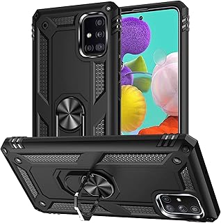 Protective shell for Samsung Galaxy A51/M40s with Toutened Glass Wallpaper protector, Support Ring, Rigid Silicone Protective Cock, Black.. Discover why DIAYTAR NIGERIA is the smart shopper's choice for affordable products delivered nationwide.