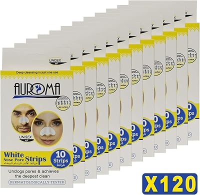 Depth cleaning strips Auroma White Nose for all skin types, 10 x 12 (120) Strips.. Nigeria's e-commerce leader delivers unmatched variety and value to your doorstep in just 5-8 days.