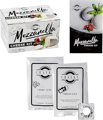 Krafki Quick and Easy Premium krafki cheese kit with citric acid cheese salt and reward.. Experience the ultimate in shopping convenience with DIAYTAR NIGERIA's vast catalog and 5-8 day delivery.