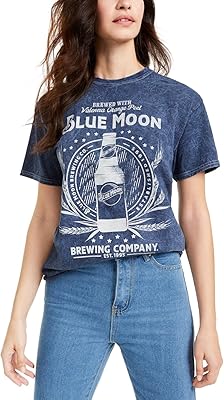 Vintage cotton t -shirt Blue Moon - wool coat M.. Join millions of satisfied shoppers using DIAYTAR Nigeria every day.