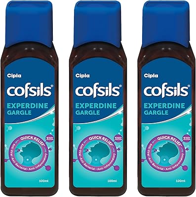 Cipla COVSEALS EXPERDIN GARGRISE for sore throat - 100 ml (pack of 3).. DIAYTAR NIGERIA: Where shopping is easy, prices are low, and delivery is just days away.