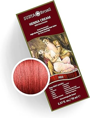 Brasil Products Cream with henna from Syria, Red, 70 ml.. Looking for quality and speed? You’ll find both at DIAYTAR Nigeria.