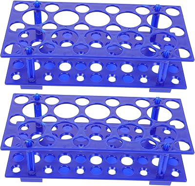 Balacoo 28 holes Laboratory Tube Tube Tube Test Tube Support Support for 15 ml tube 50 ml Laboratory test in Plastic Test Support Detachable - Tube Support Storage Storage.. DIAYTAR NIGERIA combines affordability with convenience, delivering your purchases within 5-8 days.