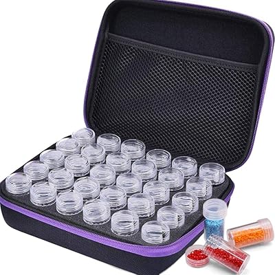 Diamond embroidery case 3:30 am 30 holes of antichoc storage in EVA for rings.. Experience budget-friendly shopping at DIAYTAR NIGERIA, Nigeria's premier online marketplace with quick delivery.
