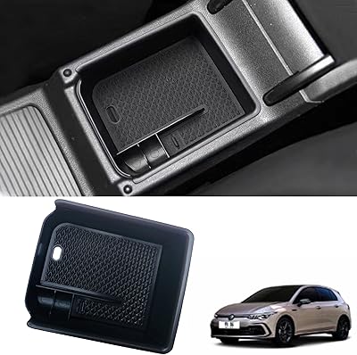 2023 2022 Central console storage tray for Volkswagen Golf.. DIAYTAR NIGERIA: Revolutionizing accessibility to quality products at budget-friendly prices across Nigeria.