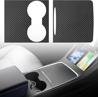 Cabinage kit of Centrale Black Mat For Tesla Model 3 / Model Y 2021 and Interior cover for Tesla accessories 2021 (Mate carbon fiber).. DIAYTAR NIGERIA connects you with what you need at prices you'll love, delivered within 8 days.