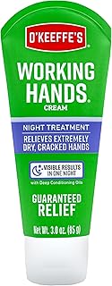Crème pour les mains o'keeffe working hands night therapy, 3,0 oz (85 g), blanc.. DIAYTAR NIGERIA: Where shopping dreams come true with budget-friendly prices and nationwide shipping.