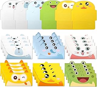 Animal stationery paper vacation cards 30 cards and virgin envelopes of children's birthdays for children.. Shop local, shop fast — DIAYTAR Nigeria delivers across the country.
